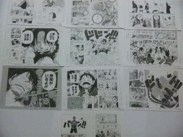 One Piece 3億冊突破記念 ミニ複製原画 全10種 ワンピース 新品 中古のオークション モバオク One Piece 3億冊突破記念 ミニ複製原画 全10種 ワンピース 新品 中古のオークション モバオク